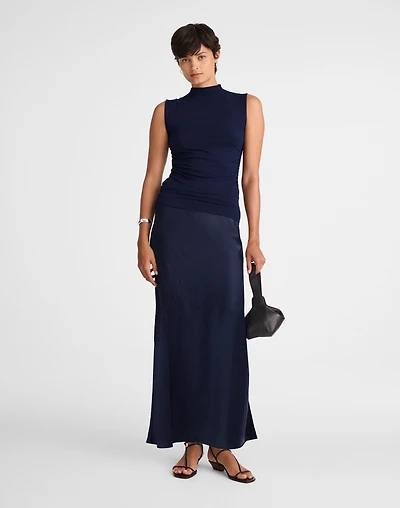 Satin Maxi Slip Skirt | Madewell