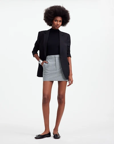 Suiting Mini Skirt | Madewell