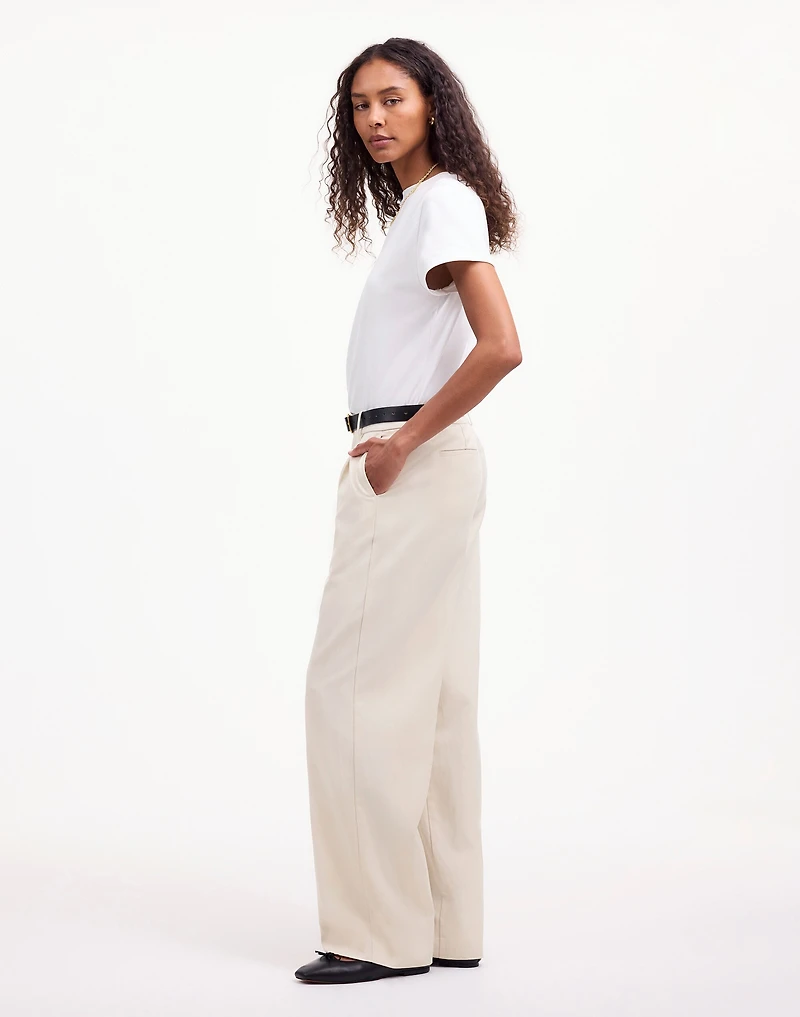 The Slouchy Straight Pant | Madewell