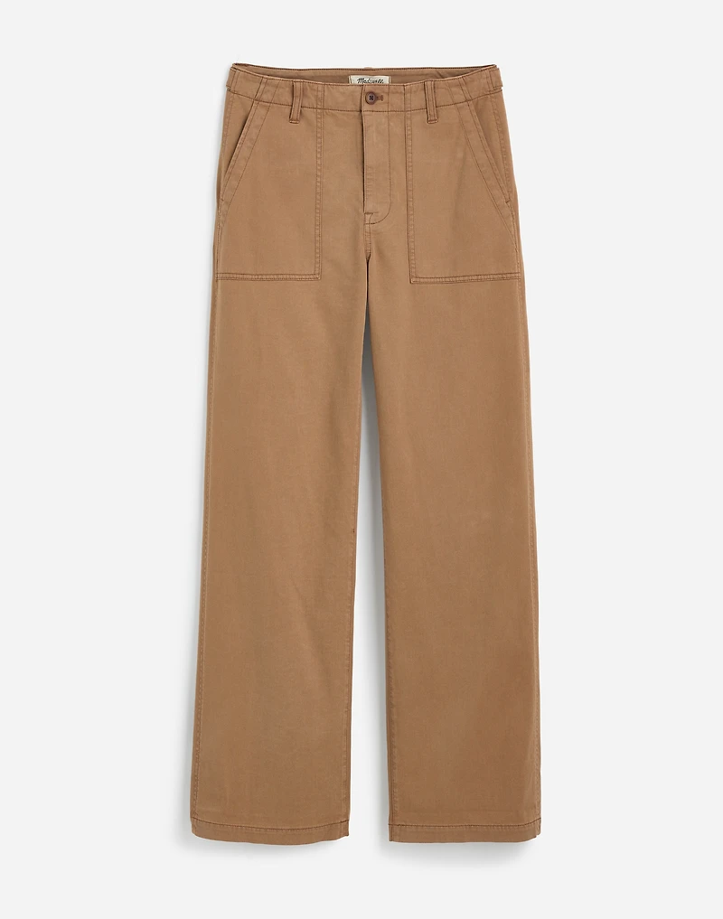 Low-Slung Baggy Utility Pants
