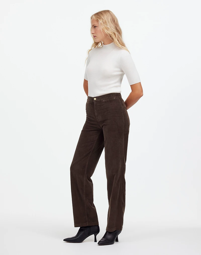 The Emmett Wide-Leg Pant Corduroy: Welt Pocket Edition | Madewell