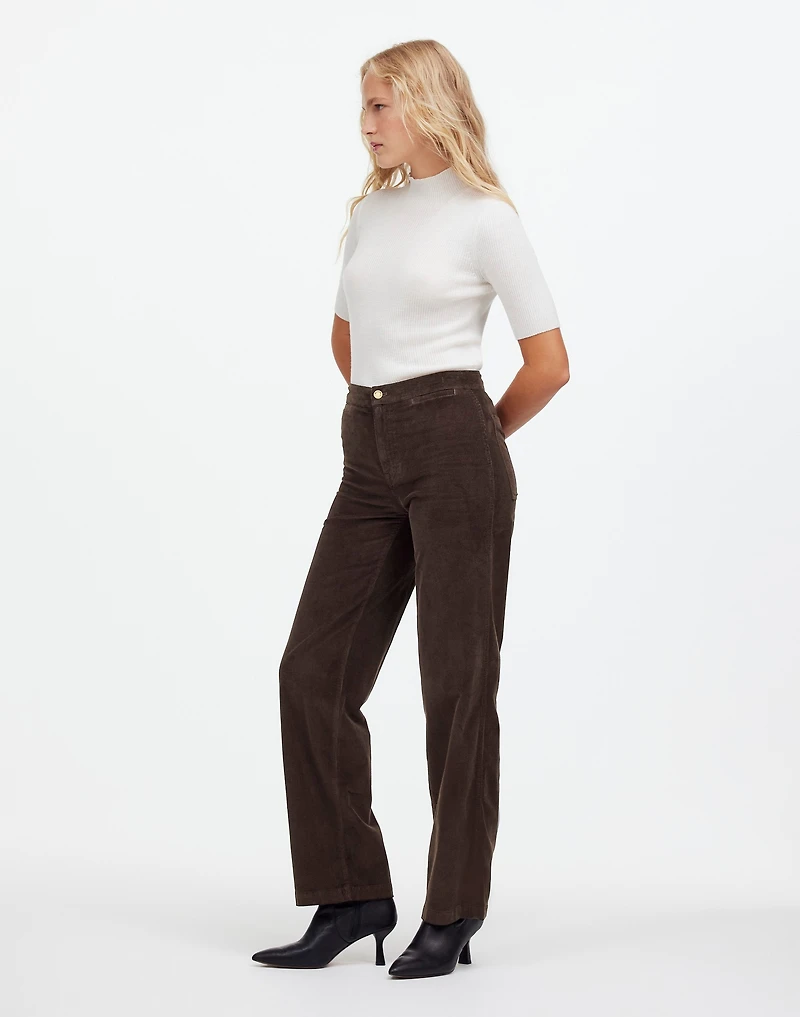 The Emmett Wide-Leg Pant Corduroy: Welt Pocket Edition | Madewell