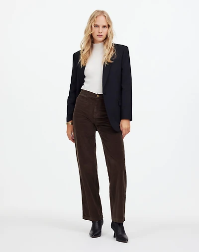 The Emmett Wide-Leg Pant Corduroy: Welt Pocket Edition | Madewell