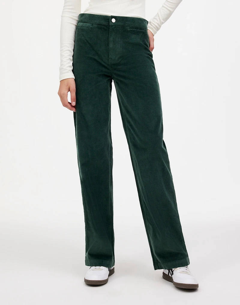 The Emmett Wide-Leg Pant Corduroy: Welt Pocket Edition | Madewell
