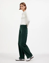 The Emmett Wide-Leg Pant Corduroy: Welt Pocket Edition | Madewell