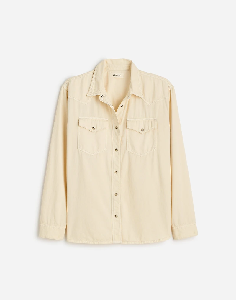 Denim Western Shirt | Madewell