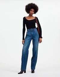Tapered Denim Trousers | Madewell