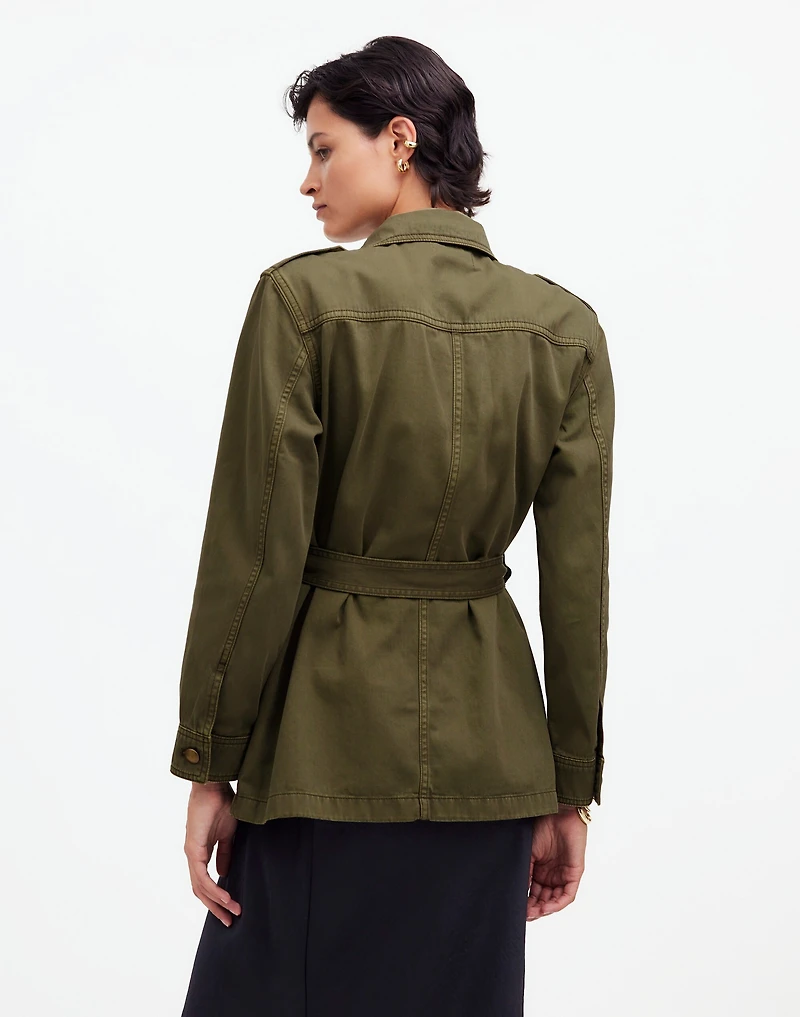 Chino Safari Jacket in Faded Ivy | Madewell