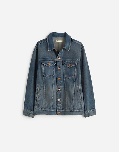 Button-Front Denim Jacket Charleston Wash | Madewell