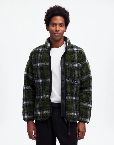 Gramicci® Shadow Plaid Sherpa Jacket | Madewell