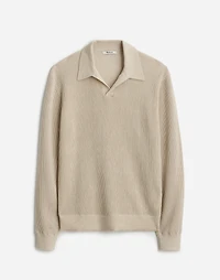 Johnny-Collar Sweater Polo Shirt in Merino Wool | Madewell