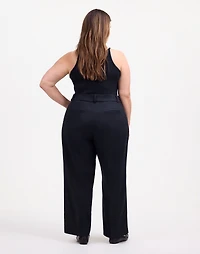 Plus Slouchy Straight Pants in Drapey Twill | Madewell