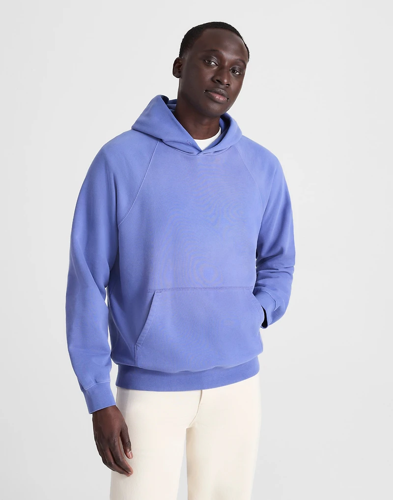 The McCarren Midweight Raglan-Sleeve Hoodie Sweatshirt | Madewell