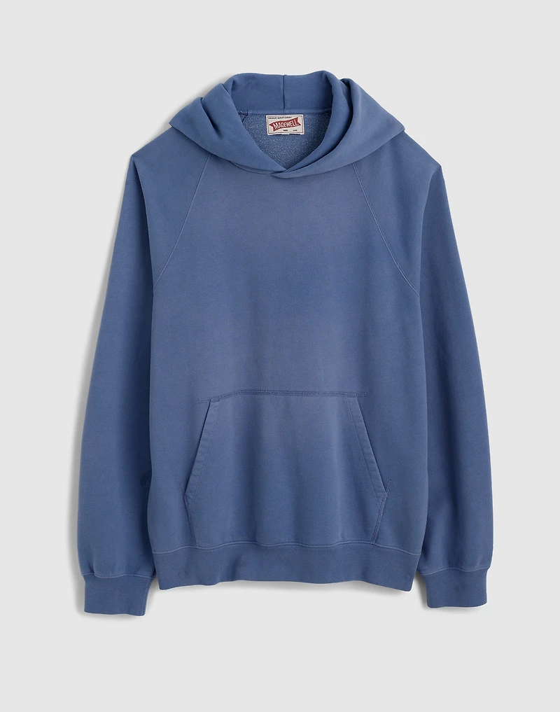 The McCarren Midweight Raglan-Sleeve Hoodie Sweatshirt | Madewell