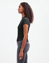 (Re)generative Cotton Ribbed Crewneck Tee | Madewell