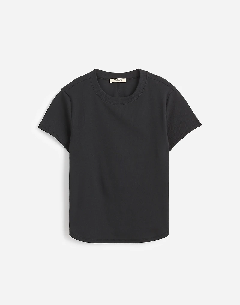 (Re)generative Cotton Ribbed Crewneck Tee | Madewell