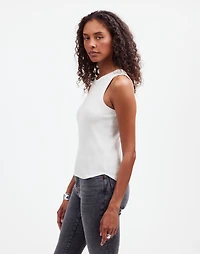 (Re)generative Cotton Ribbed Cutaway Tank | Madewell