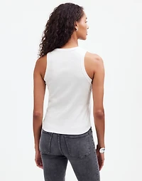 (Re)generative Cotton Ribbed Cutaway Tank | Madewell