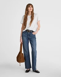 Slub Boxy-Crop Tee | Madewell
