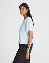 Slub Boxy-Crop Tee | Madewell