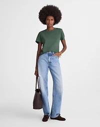 The Perfect Crewneck Tee Cotton | Madewell