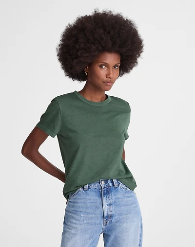 The Perfect Crewneck Tee Cotton | Madewell