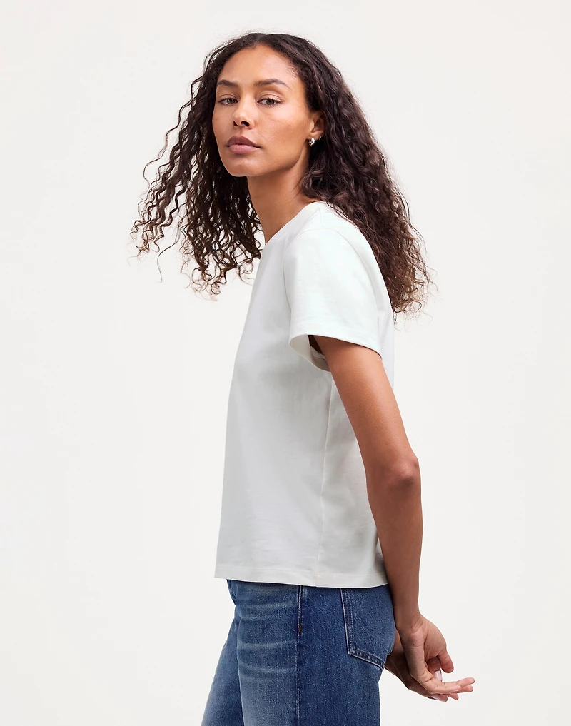 The Perfect Crewneck Tee Cotton | Madewell