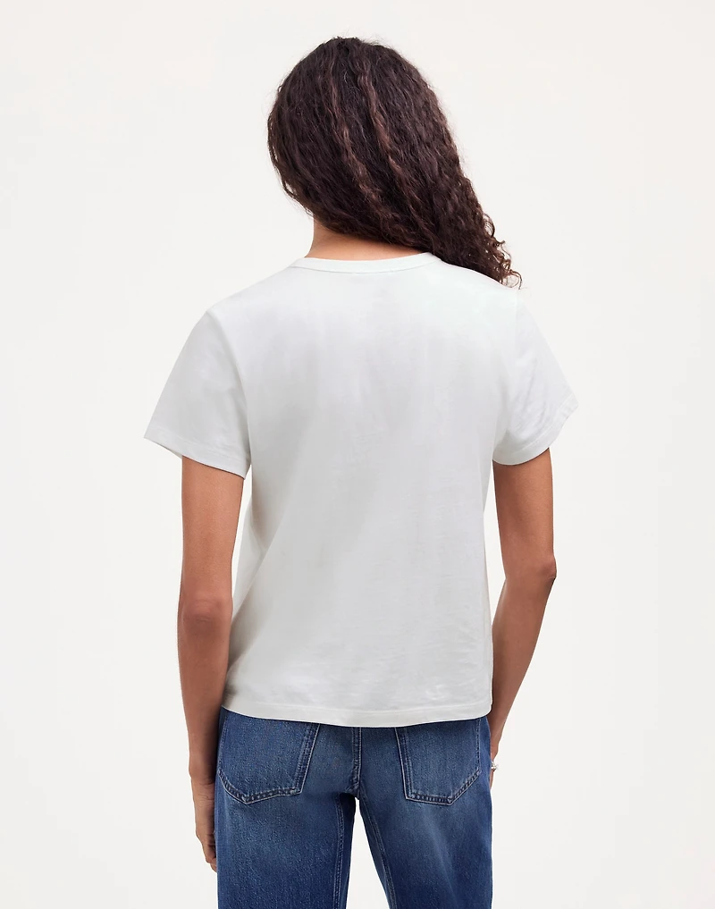 The Perfect Crewneck Tee Cotton | Madewell