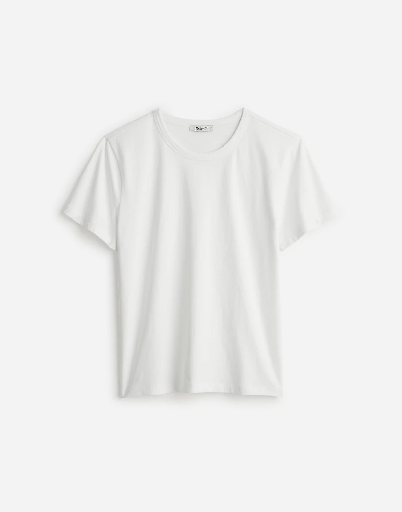 The Perfect Crewneck Tee Cotton | Madewell