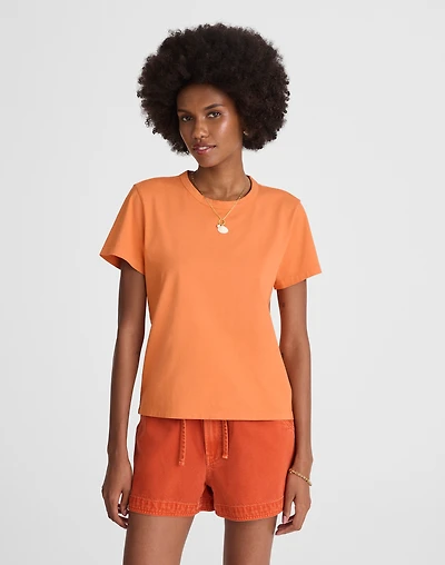 The Perfect Crewneck Tee Cotton | Madewell