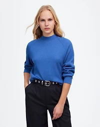 Waffle-Knit Long-Sleeve Crewneck Tee | Madewell