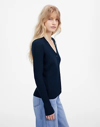 Merino Wool-Silk Blend Cardigan Sweater | Madewell