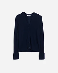Merino Wool-Silk Blend Cardigan Sweater | Madewell
