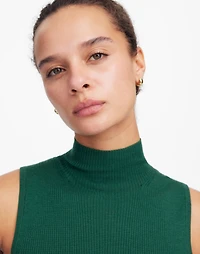 Merino Wool-Silk Sweater Tank