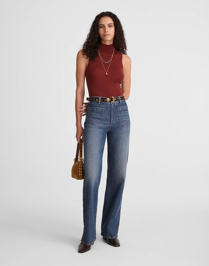 Merino Wool-Silk Sweater Tank | Madewell