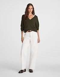 Cashmere V-Neck Sweater | Madewell