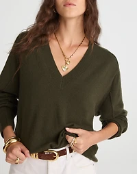 Cashmere V-Neck Sweater | Madewell