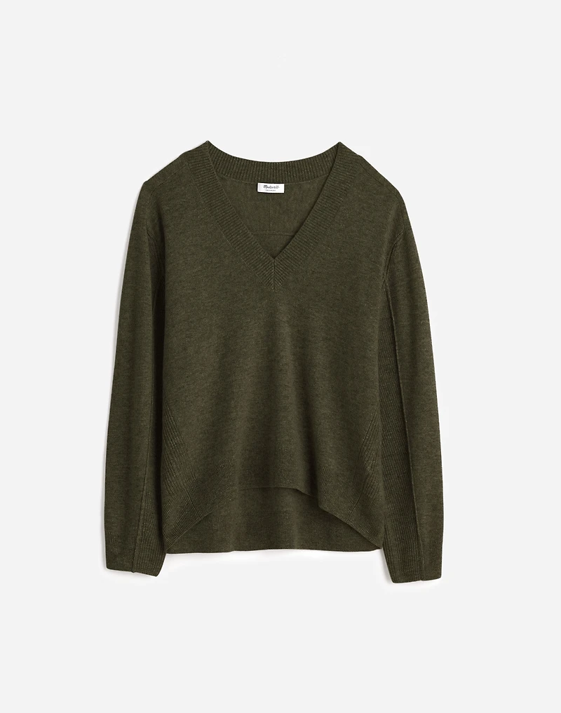 Cashmere V-Neck Sweater | Madewell