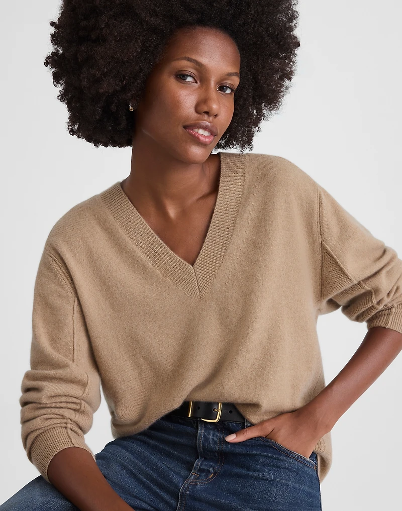 Cashmere V-Neck Sweater