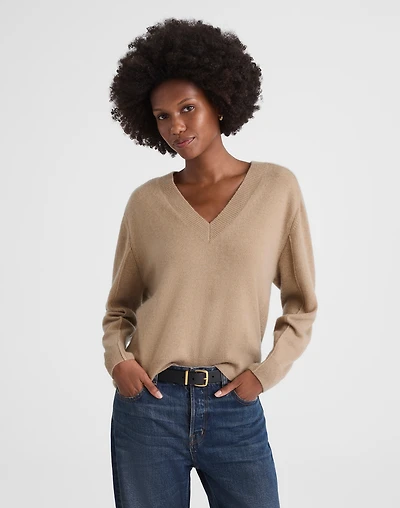 Cashmere V-Neck Sweater