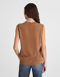 Cashmere V-Neck Sweater Vest | Madewell