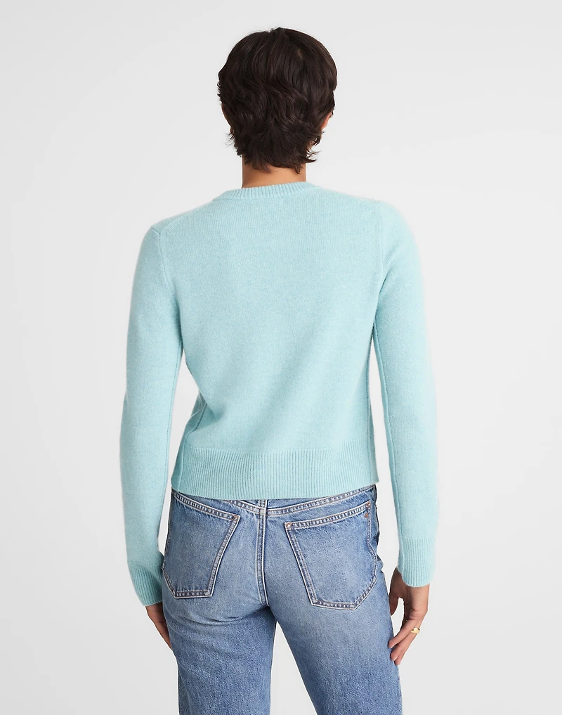 Cashmere Button-Front Cardigan Sweater | Madewell