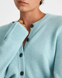 Cashmere Button-Front Cardigan Sweater | Madewell