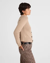 Cashmere Button-Front Cardigan Sweater | Madewell