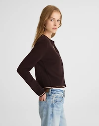 Cashmere Button-Front Cardigan Sweater | Madewell