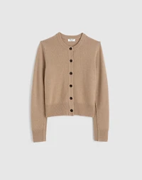 Cashmere Button-Front Cardigan Sweater | Madewell