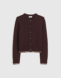 Cashmere Button-Front Cardigan Sweater | Madewell