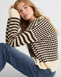 Mixed Stripe Pullover Sweater | Madewell