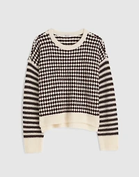 Mixed Stripe Pullover Sweater | Madewell