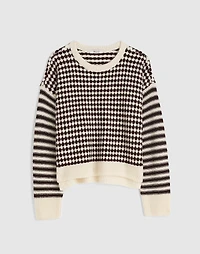 Mixed Stripe Pullover Sweater | Madewell